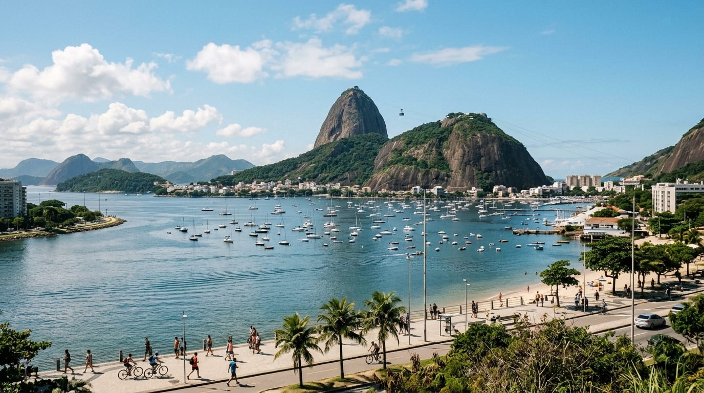 Vista urbana do Rio de Janeiro